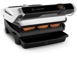 Kontaktgrill TEFAL "GC750D OptiGrill Elite", schwarz (edelstahlfarben, schwarz), B:36,3cm H:18cm T:34,1cm, Kontaktgrill_Standgrill_Tischgrill_Teppanyakigrill, Kontaktgrill, 12 Programme, intuitiver Sensor, Grillboost-Funktion, Rezeptbuch App