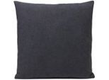 Dekokissen GÖZZE "Darco" Gr. 1, grau (anthrazit, unifarben), B:40cm L:40cm, Obermaterial: 100% Polyester, Dekokissen_Sitzkissen_Kissenhüllen, Dekokissen