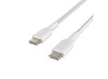 BELKIN USB-Kabel "Geflochtenes BOOST CHARGE", weiß, 15cmcm, Kabel, USB-C / USB-C, USB-Kabel