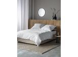 Bettwäsche IRISETTE "Meran 8544", silber (silberfarben), B/L: 200cm x 200cm, 1 Stk., 2 Stk., Feinbiber, B/L: 80cm x 80cm, 3 Stk., Feinbiber, Obermaterial: 100% Baumwolle, Bettwäsche, Bettwäsche, flauschig