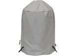 Grill-Schutzhülle TEPRO, grau, B:73cm H:90cm L:73cm, Polyester, Planen, BxLxH: 90x73x90 cm, für Kugelgrill groß