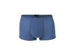 Boxershorts HOM "Boxershort 1er Pack", Herren, Gr. L, blau (midblau), Obermaterial: 76% Polyamid PA. 24% Elasthan EL., Unterhosen