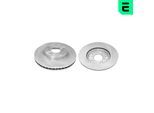 OPTIMAL Bremsscheibe bs8512c Vorderachse belüftet 273mm 26mm für TOYOTA