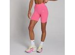 MP Damen Tempo Hybrid Nahtlos Shorts - Leuchtendes Pink - XXL