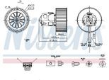 NISSENS Innenraumgebläse 87240 für ALPINA