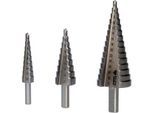 BRILLIANT TOOLS Stufenbohrer-Satz bt101925