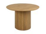 P & B , Naturfarben , Holzwerkstoff , rund , 120x75x120 cm ,