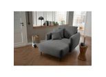 P & B , Grau , Textil , Uni , Füllung: Schaumstoff,Schaumstoff , 112x95x158 cm , Made in EU ,