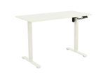 Möbelix , Weiß , Metall, Holzwerkstoff , rechteckig , 120x72-118x60 cm , höhenverstellbar , Büromöbel, Schreibtische, Höhenverstellbare Schreibtische