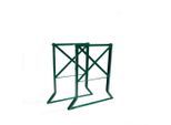 Gardenson , Grün , Metall , 68x78x4 cm , FSC Mix, Europäischer Sicherheitsstandard , Gartenmöbel, Gartenmöbel-Sets, Biertischgarnituren