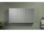 Spiegelschrank WELLTIME "Premont", weiß, B:120cm H:70cm T:17cm, Holzwerkstoff, Schränke, Spiegelschrank, Spiegelschrank mit Türdämpfer - (B/T/H) 120/17/70 cm