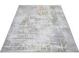 Teppich LUXOR LIVING "Punto 1", gelb (creme, senfgelb), B:120cm H:5mm L:170cm, Polyester, Teppiche, Teppich, Kurzflor, bedruckt, modernes Design