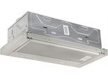 NEFF Flachschirmhaube "D46ED22X1", Energieeffizienz: A, silber (edelstahlfarben), B:59,8cm H:20,3cm T:29cm, Dunstabzugshauben, Leiser und energieeffizienter Motor für mehr Ruhe in der Küche, Flachschirmhaube