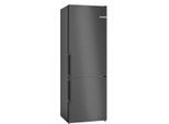 BOSCH Kühl-/Gefrierkombination "KGN49VXCT", Energieeffizienz: C, schwarz (gebürsteter schwarzer stahl anti fingerprint), Rechtsanschlag, Kühlschränke, Kühl-/Gefrierkombination