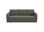 Mid.you , Anthrazit , Textil , 222x89x102 cm , Liegefunktion , Wohnzimmer, Sofas & Couches, Schlafsofas, Schlafsofas