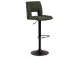 P & B , Schwarz, Olivgrün , Metall, Textil , 41.5x115x52 cm , Reach ,