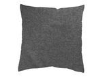Dekokissen HOME WOHNIDEEN "LUCIO" Gr. 2, grau (anthrazit, unifarben), B:50cm L:50cm, Polyester, Dekokissen_Sitzkissen_Kissenhüllen