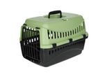 Kerbl Pet Transportbox Expedion schwarz/ grün