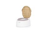 Chipolino Töpfchen 2 in 1 Step 2 Hocker Sitz Innenbehälter Spritzschutz Deckel beige