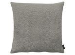 Dekokissen APELT "Toulouse", grau, unifarben, B:58cm H:10cm L:58cm, Chenille, Polyester, Dekokissen_Sitzkissen_Kissenhüllen, Chenille mit 3D Effekt