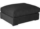 Polsterhocker HOME AFFAIRE "Finca XL, B: 101 cm", anthrazit, B:101cm H:52cm T:97cm, 100% Polyester, Hocker, Polsterhocker, Mega-Hocker, in Cord oder Chenille-Struktur wählbar