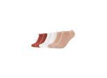 Sneakersocken S.OLIVER "6er Pack", Herren, Gr. 35-38, orange (terracotta), 75% Baumwolle, 24% Polyamid, 1% Elasthan, uni, Socken Sneakersocken