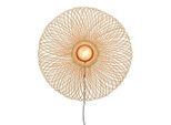 Good & Mojo , Hellbraun , Naturmaterialien , rund , 38 cm ,