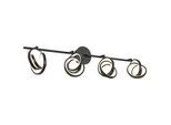 LED-Strahler Rundi Schwarz max. 4x5 Watt