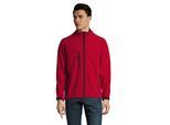 SOLS Heren Relax Soft Shell Jas (Peperrood)