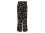 Casual Hose Regular fit Nature/Black Flower Print floral