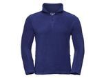 Russell Heren 1/4 Ritssluiting Outdoor Fleece Top (Helder Koninklijk)