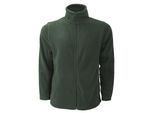 Russell Heren Full Zip Outdoor Fleece Jacket (Fles groen)