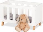 Puppenbett PINOLINO "Marit", weiß (weiß, natur), Puppenmöbel, KinderB:27cm H:30cm T:51cm, Puppenbett, B:27cm H:30cm T:51cm