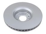 VALEO Bremsscheibe COATED 672541 Vorderachse belüftet 321mm 30mm für Audi (FAW)