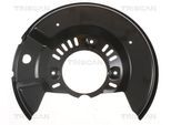 TRISCAN Spritzblech, Bremsscheibe 812513105 Vorderachse links für TOYOTA