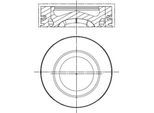MAHLE Kolben 028pi00140001