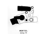 TRISCAN Thermostat, Kühlmittel 862012279 für LANCIA