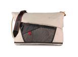 Klättermusen - Grid Messenger Bag - Umhängetasche beige