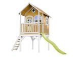 Möbelix , Braun, Grün, Weiß , Holz , Hemlocktanne , 318x272x191 cm , EN 71, CE, FSC 100% , Spielwaren, Outdoorspielzeug, Spielhäuser, Spielhäuser Holz