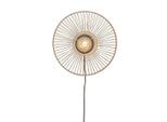 Good & Mojo , Naturfarben , rund , 25x38x38 cm , LED-Leuchtmittel austauschbar ,