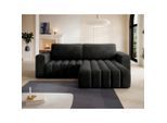P & B , Anthrazit , Textil , L-Form , 250x175 cm , Made in EU ,