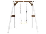 Möbelix , Braun, Weiß , Holz , 181x207x160 cm , EN 71, CE, FSC 100% , höhenverstellbar, einfache Handhabung und Montage , Spielwaren, Outdoorspielzeug, Schaukeln & Klettergeräte