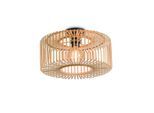 Good & Mojo , Naturfarben , Holz , Bambus , 20 cm , LED-Leuchtmittel austauschbar ,