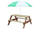 Möbelix , Braun, Weiß, Grün , Holz , Hemlocktanne , 97.7x48.7x95 cm , CE, FSC 100% , Spielwaren, Outdoorspielzeug, Kinder-Gartenmöbel