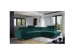 P & B , Grün , Textil , L-Form , 278x205 cm , Made in EU , Wohnzimmer, Sofas & Couches, Wohnlandschaften, Ecksofas