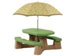 Möbelix , Braun, Grün , Kunststoff , 109.22x152x104 cm , EN 71, CE , Gartenmöbel, Gartenmöbel-Sets, Gartengarnituren