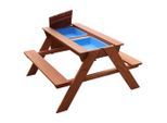 Möbelix , Braun , Holz, Kunststoff , Hemlocktanne , 89x50.5x89 cm , EN 71, CE, FSC 100% ,