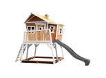 Möbelix , Braun, Grau, Weiß , Holz , Hemlocktanne , 432x288x193 cm , EN 71, CE, FSC 100% , Spielwaren, Outdoorspielzeug, Spieltürme