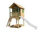 Möbelix , Braun, Grün, Weiß , Holz , 370x291x191 cm , Fsc, EN 71 , Spielwaren, Outdoorspielzeug, Spieltürme