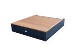 Möbelix , Anthrazit, Braun , Holz , Hemlocktanne , 90x74x100 cm , EN 71, CE, FSC 100% , hoher Rand, Sitzfläche, mit Holzschutz vorbehandelt , Spielwaren, Outdoorspielzeug, Sand- & Wasserspielzeug, Sandkasten
